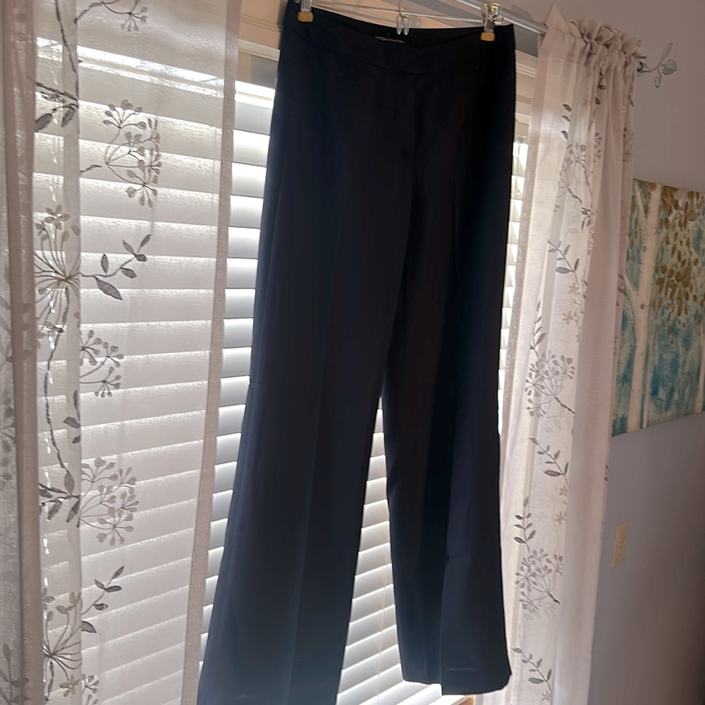 MODA International fully lined navy blue pantsuit